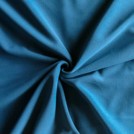Polartec Windpro Double Velour Fleece - Tidal Blue