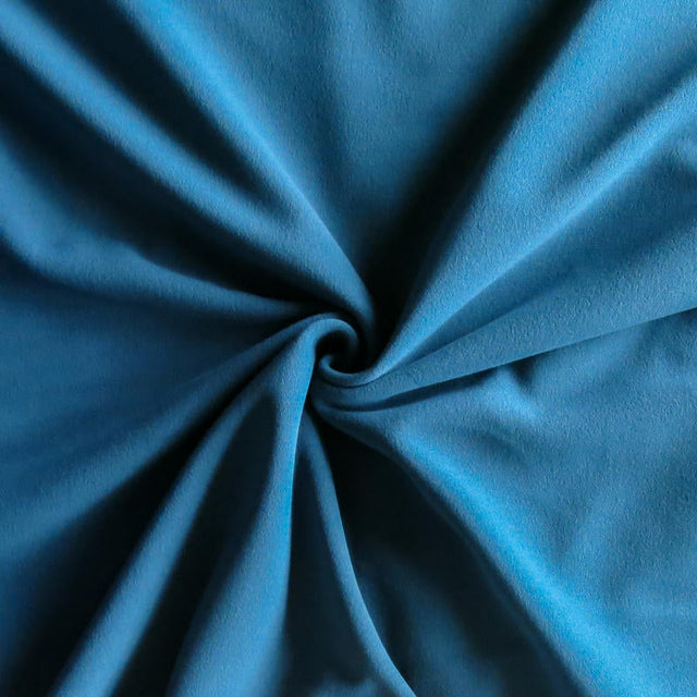 Polartec Windpro Double Velour Fleece - Tidal Blue