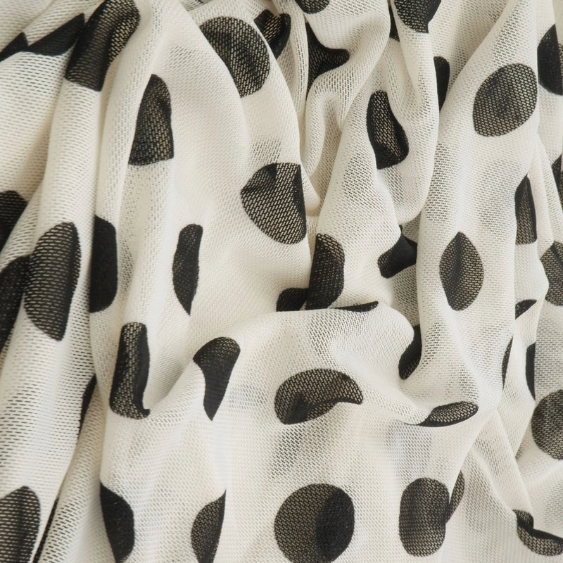 Polka Dot Mesh Print Fabric 58/60" Wide