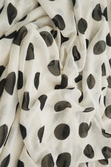 Polka Dot Mesh Print Fabric 58/60" Wide