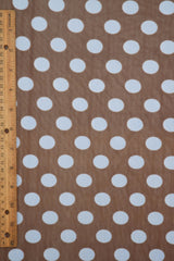 Polka Dot Mesh Print Fabric 58/60" Wide
