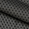 Polka Dot Flocked Stretch Mesh