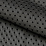 Polka Dot Flocked Stretch Mesh Nylon Spandex Fabric - Polka Dot Flocked Stretch Mesh, 56/58" Width (1 Yard)