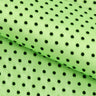 Polka Dot Flocked Stretch Mesh