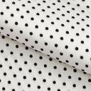 Polka Dot Flocked Stretch Mesh Nylon Spandex Fabric - Polka Dot, 56/58" Width (1 Yard)