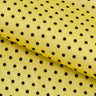 Polka Dot Flocked Stretch Mesh Nylon Spandex Fabric - Polka Dot, 56/58" Width (1 Yard)