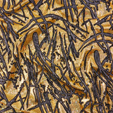 Pollock Shattered Glass Nylon Spandex Fabric - Holographic Foiled Glitter Flocking, 54/56" Width (1 Yard)