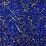 Pollock Shattered Glass Foiled Nylon Spandex Fabric - Holographic Shattered Glass, 54/56" Width (1 Yard)
