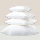 Premium Hypoallergenic Polyester Insert Polyester Fabric - White, Solid, Multiple Sizes (1 Unit)