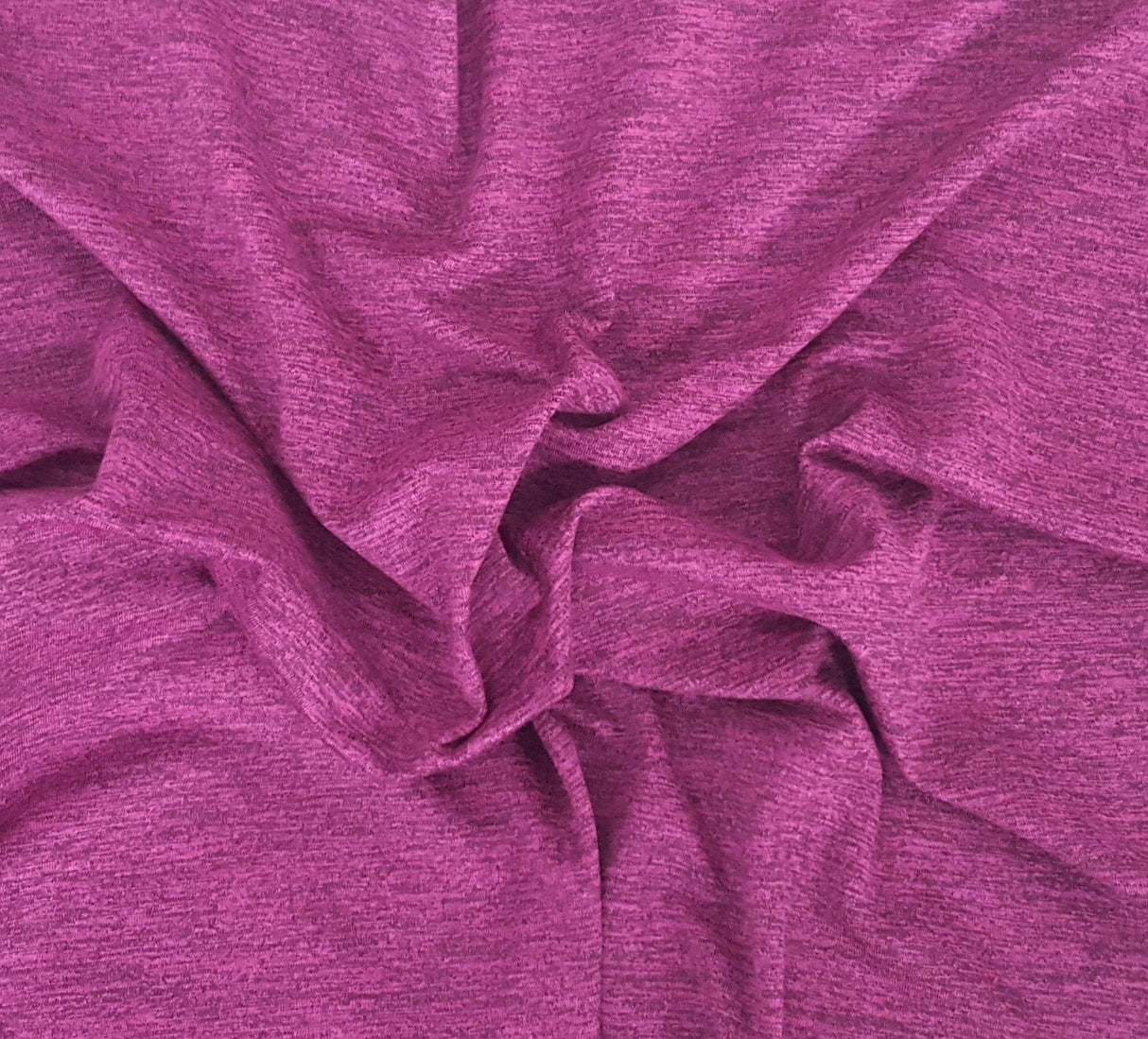 Poly Spandex Jersey Heather Magenta