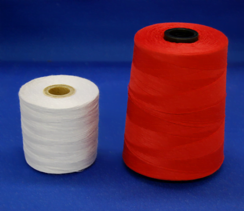 Cotton Polyester Dual Duty Thread - Thread, Multiple Colors, 2,000 Yard Spool, 6,000 Yard Cone