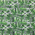 Polynesian Tribal Bloom Polyester Poplin Fabric - Hibiscus Plumeria Polynesian Tribal Print, 36" X 60" (1 Yard)