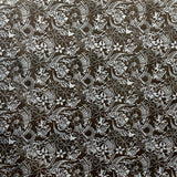 Polynesian Tribal Print Polyester Cotton Fabric - Tribal Print, Denim Look, 58/60" Width (1 Yard)