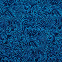 Cotton Barkcloth Polynesian Tribal Stems & Leaves Fabric