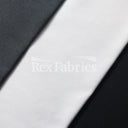 Ponte De Roma Rayon Nylon Spandex Fabric - Multiple Colors, Solid, 58-60" Width (1 Yard)
