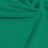 Popcorn Polyester Spandex Jacquard Fabric - Multi Color Textured Knit, 28" Width (1 Yard)