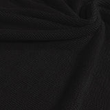 Popcorn Polyester Spandex Jacquard Fabric