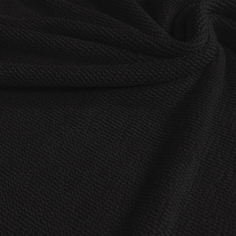 Popcorn Polyester Spandex Jacquard Fabric