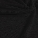 Popcorn Polyester Spandex Jacquard Fabric - Multi Color Textured Knit, 28" Width (1 Yard)