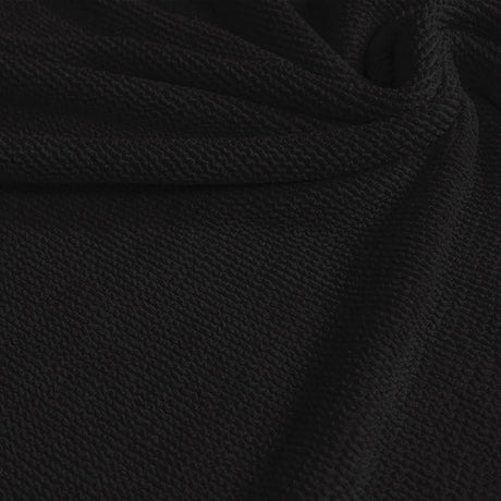 Popcorn Polyester Spandex Jacquard Fabric - 4-Way Stretch, 28" Width (1 Yard)