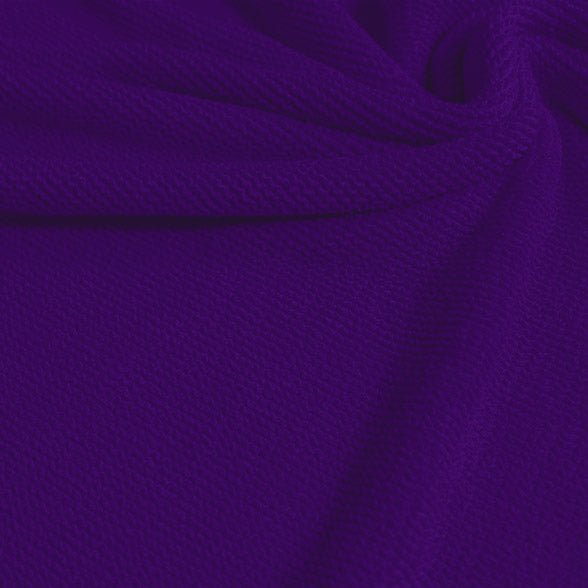 Popcorn Polyester Spandex Jacquard Fabric - Multi Color Textured Knit, 28" Width (1 Yard)