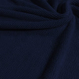 Popcorn Polyester Spandex Jacquard Fabric - Multi Color Textured Knit, 28" Width (1 Yard)