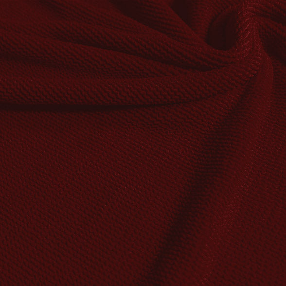 Popcorn Polyester Spandex Jacquard Fabric - 4-Way Stretch, 28" Width (1 Yard)