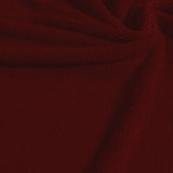 Popcorn Polyester Spandex Jacquard Fabric - Multi Color Textured Knit, 28" Width (1 Yard)
