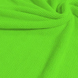 Popcorn Polyester Spandex Jacquard Fabric - Multi Color Textured Knit, 28" Width (1 Yard)