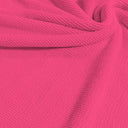 Popcorn Polyester Spandex Jacquard Fabric - Multi Color Textured Knit, 28" Width (1 Yard)