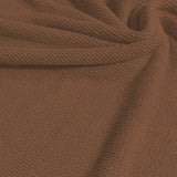 Popcorn Polyester Spandex Jacquard Fabric - Multi Color Textured Knit, 28" Width (1 Yard)