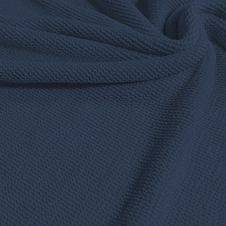Popcorn Polyester Spandex Jacquard Fabric