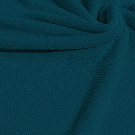 Popcorn Polyester Spandex Jacquard Fabric - Multi Color Textured Knit, 28" Width (1 Yard)