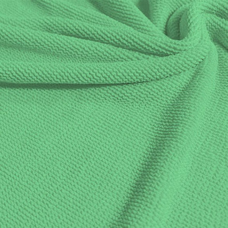 Popcorn Polyester Spandex Jacquard Fabric - Multi Color Textured Knit, 28" Width (1 Yard)