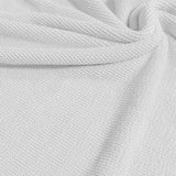 Popcorn Polyester Spandex Jacquard Fabric - Multi Color Textured Knit, 28" Width (1 Yard)