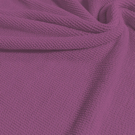 Popcorn Polyester Spandex Jacquard Fabric - 4-Way Stretch, 28" Width (1 Yard)