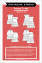 Poppy Dress Sewing Pattern Sizes 0-18