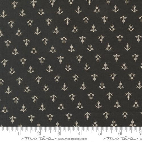 Cotton Fabric Posh Onyx Noir Fretwork Blender 44/45"