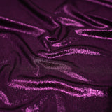Posh Titanium Foiled Slinky Jacquard Polyester Spandex Fabric - Black/Silver, Black/Gold, Black/Fuchsia, Black/Royal, Black/Gunmetal, Black/Black, 56" Width (1 Yard)