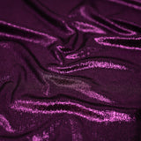 Foiled Slinky Jacquard Fabric Black