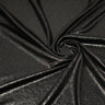 Posh Titanium Foiled Slinky Jacquard Polyester Spandex Fabric - Black/Silver, 56" Width (1 Yard)