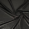 Foiled Slinky Jacquard Fabric Black