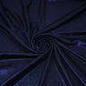 Foiled Slinky Jacquard Fabric Black