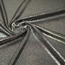 Foiled Slinky Jacquard Fabric Black