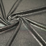 Foiled Slinky Jacquard Fabric Black