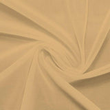 Power Mesh Nylon Spandex Fabric - Skin Tones & Neutrals Collection, 58" Width, 4-Way Stretch (1 Yard)