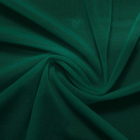 Power Mesh Nylon Spandex Fabric - Classic Collection, 58" Width, 4-Way Stretch (1 Yard)