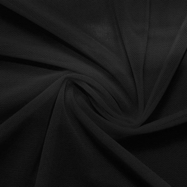 Power Mesh Nylon Spandex Fabric - Skin Tones And Neutrals Collection, 58" Width, 4-Way Stretch (1 Yard)