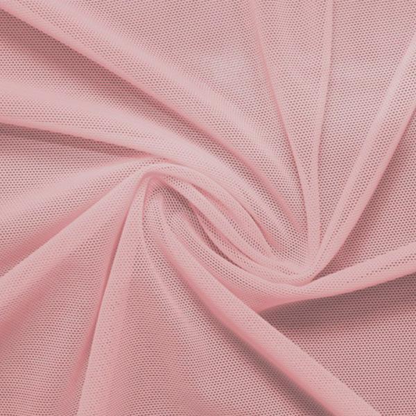 Power Mesh Nylon Spandex Fabric - Classic Collection, 58" Width, 4-Way Stretch (1 Yard)