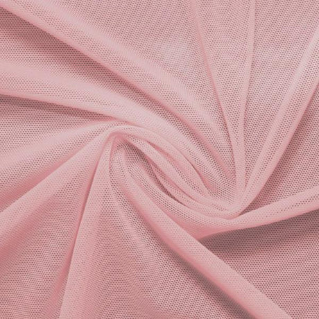 Power Mesh Nylon Spandex Fabric - Classic Collection, 58" Width, 4-Way Stretch (1 Yard)